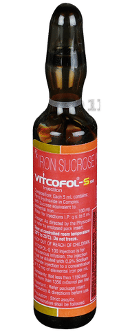 Vitcofol S 100mg Injection image