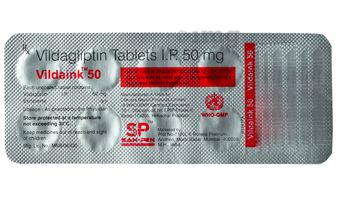 Vildaink 50 Tablet image Vildaink 50 Tablet image
