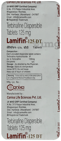 Lamifin 125 DT Tablet image