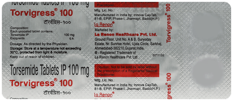 Torvigress 100 Tablet image