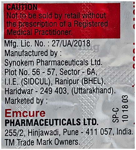 Emlevo 1000mg Tablet image Emlevo 1000mg Tablet image