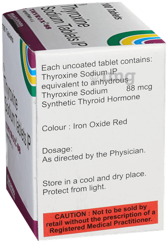 Thyrox 88 Tablet image