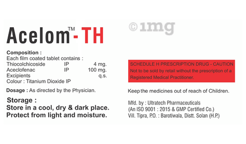 Acelom-TH Tablet image