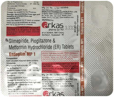 Endoglim MP 1mg Tablet image Endoglim MP 1mg Tablet image