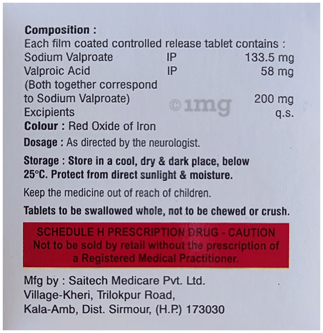 Valcron-CR 200 Tablet image Valcron-CR 200 Tablet image