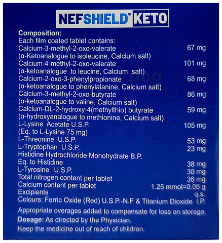 Nefshield Keto Tablet image