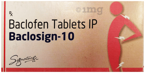 Baclosign 10 Tablet image