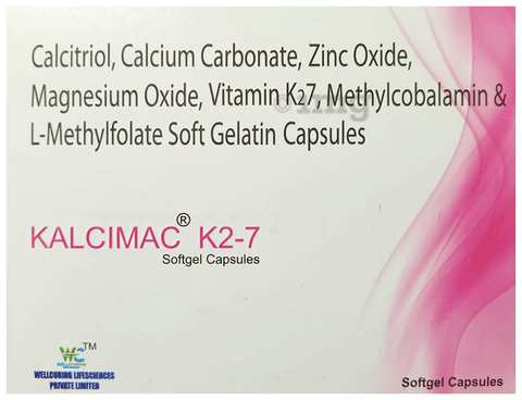 Kalcimac K2-7 Softgel Capsule image