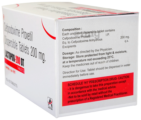 Lactopod 200 DT Tablet image