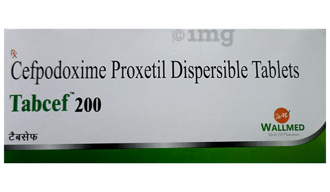 Tabcef 200 Tablet DT image Tabcef 200 Tablet DT image