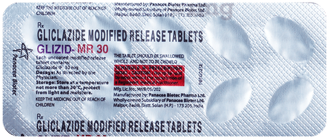 Glizid-MR 30 Tablet image