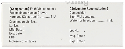 Eutropin 4IU Injection image