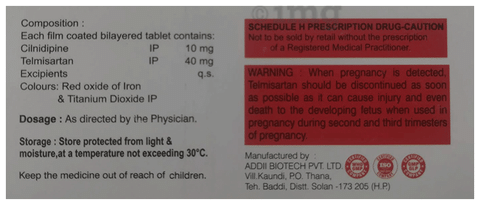 Cilinix-T 40 Tablet