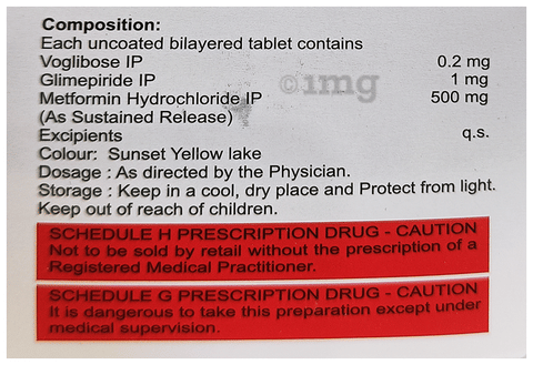 Acmeglim-MV 1 Tablet SR image