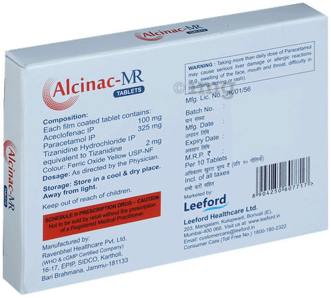 Alcinac MR Tablet image
