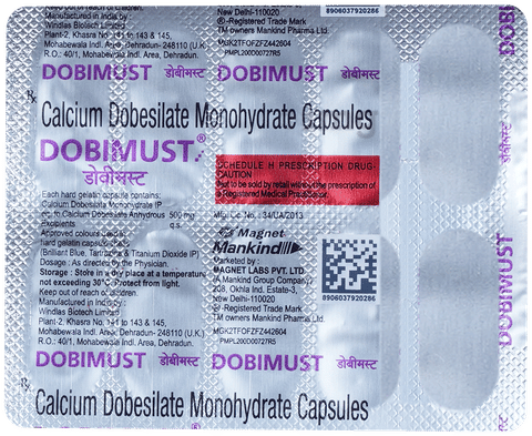 Dobimust 500mg Capsule image Dobimust 500mg Capsule image