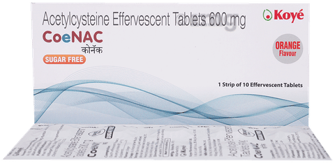 Coenac 600mg Effervescent Tablet image