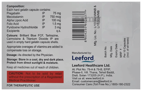 Pregabanyl Plus Capsule image