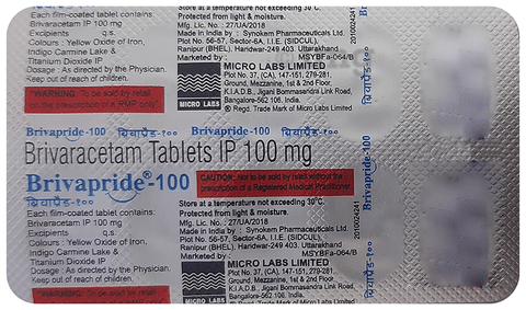Brivapride 100mg Tablet image