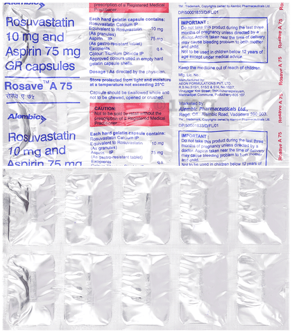 Rosave A 75 Capsule image