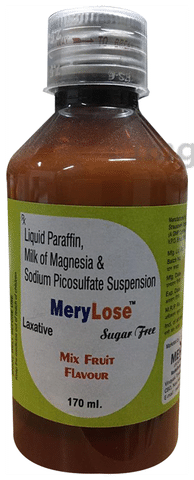 Merylose Laxative Mixed Fruit Sugar Free