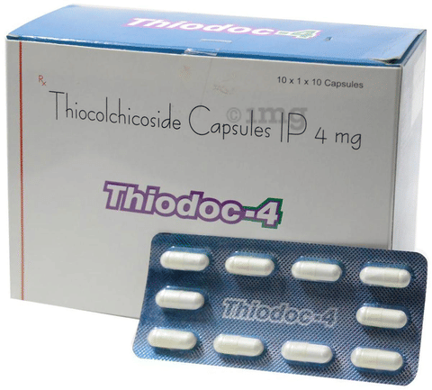 Thiodoc 4mg Capsule image