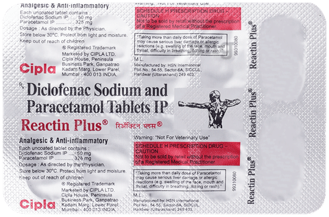 Reactin Plus Tablet image