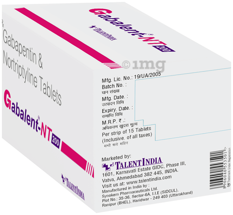 Gabalent-NT 200 Tablet image Gabalent-NT 200 Tablet image