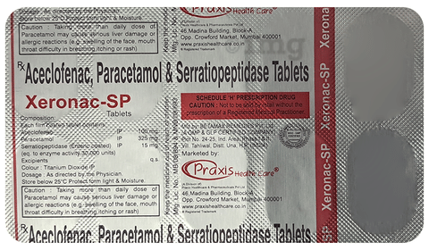 Xeronac-SP Tablet image