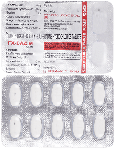 FX Daz M 10mg/120mg Tablet