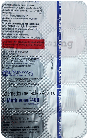 S-Methiwave 400 Tablet image S-Methiwave 400 Tablet image
