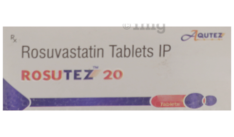 Rosutez 20 Tablet image Rosutez 20 Tablet image