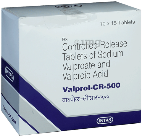Valprol -CR 500 Tablet image Valprol -CR 500 Tablet image