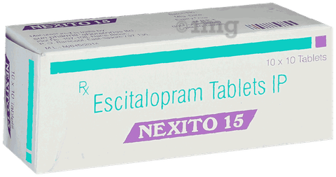 Nexito 15mg Tablet image