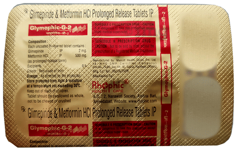 Glymophic-G 2 Tablet PR image