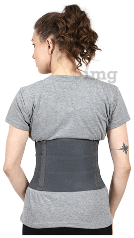 Longlife Abdominal Belt After Delivery for Tummy Reduction XL Grey