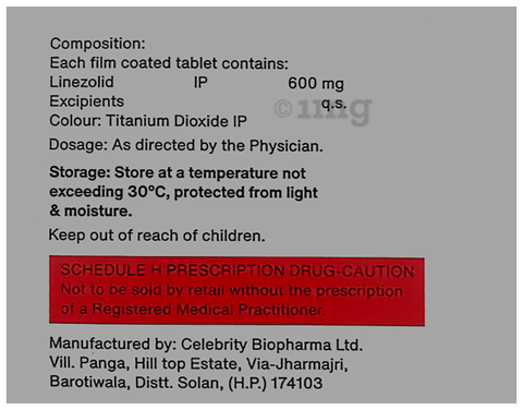 Zidolin 600 Tablet image
