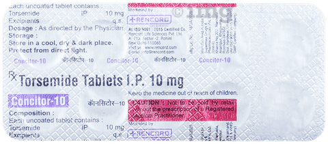 Concitor 10 Tablet image