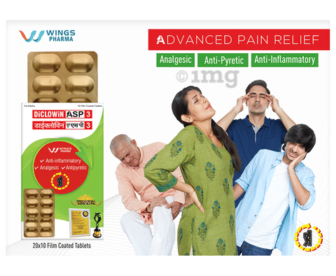 Diclowin ASP 3 Tablet image Diclowin ASP 3 Tablet image