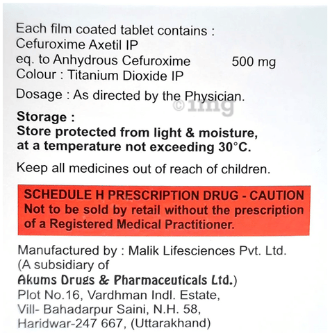 Sebucef 500 Tablet image Sebucef 500 Tablet image