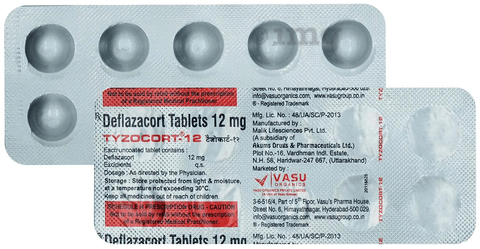 Tyzocort 12 Tablet image Tyzocort 12 Tablet image