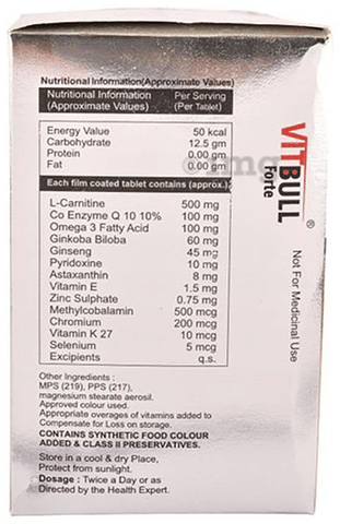 Vitbull Forte Tablet image Vitbull Forte Tablet image