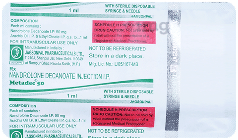 Metadec 50 Injection image