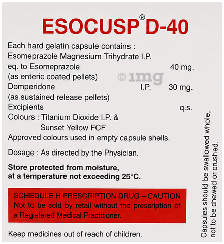 Esocusp D 40 Capsule SR 2