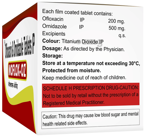 Moflox OZ Tablet image Moflox OZ Tablet image