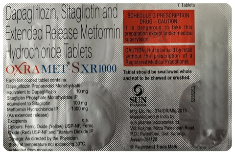Oxramet-S XR 1000 Tablet