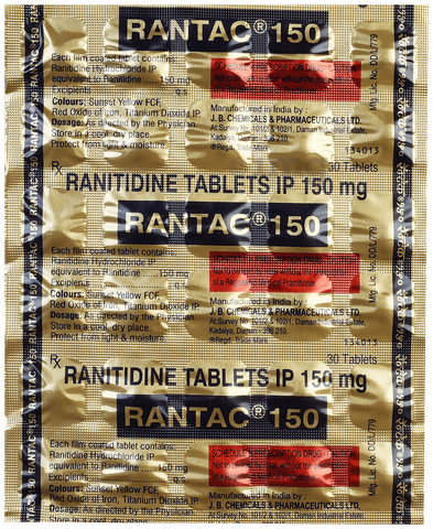 Rantac 150 Tablet image