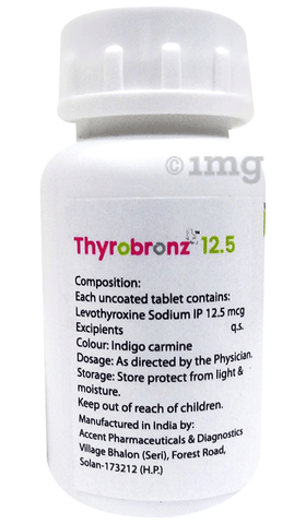 Thyrobronz 12.5 Tablet image