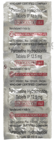 Parogen 12.5mg Tablet CR 2
