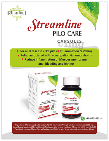 Streamline Pilo Care Capsule image Streamline Pilo Care Capsule image